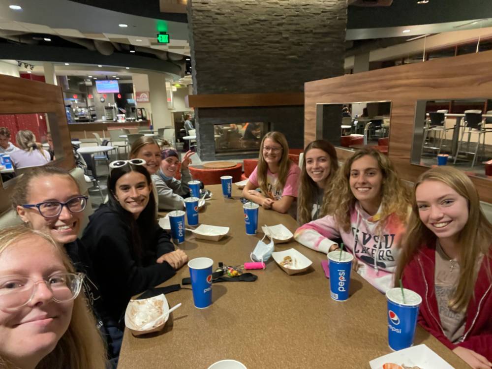 Resident Assistant Programming Event food